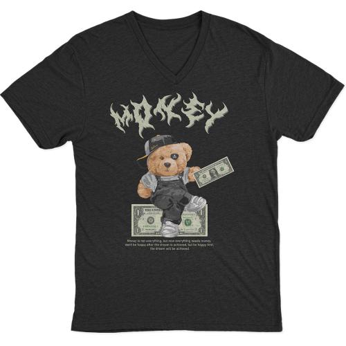 V-Neck Bear Money